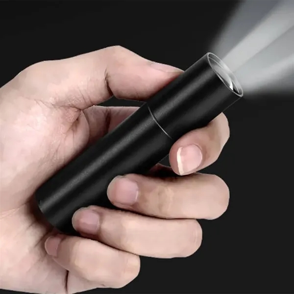 3 Modes Mini Waterproof USB Rechargeable Flashlight - 3 Modes Mini Waterproof USB Rechargeable Flashlight - Image 2 of 2