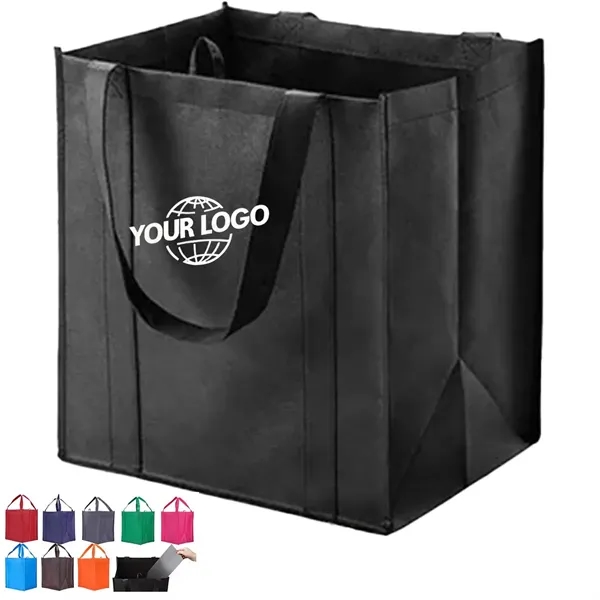 Reusable Non-Woven Grocery Shopping Tote Bags - Reusable Non-Woven Grocery Shopping Tote Bags - Image 0 of 4
