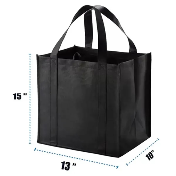 Reusable Non-Woven Grocery Shopping Tote Bags - Reusable Non-Woven Grocery Shopping Tote Bags - Image 1 of 4