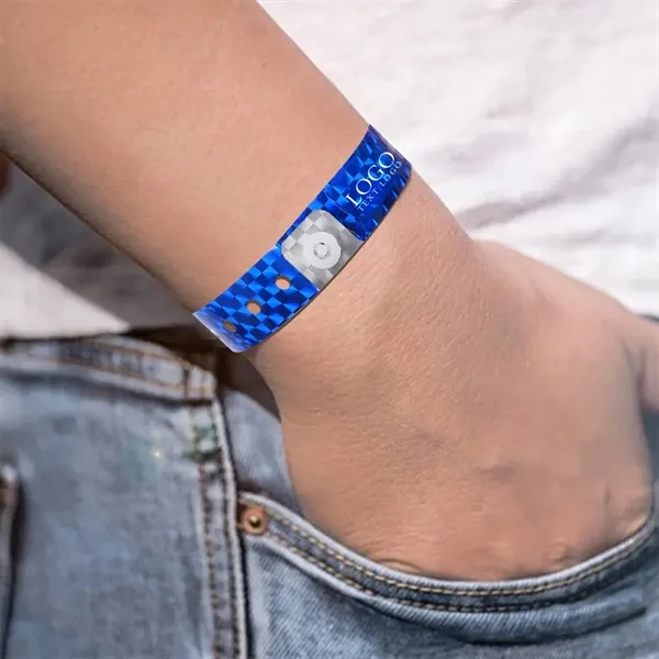 Disposable Laser Holographic Identification Bracelet