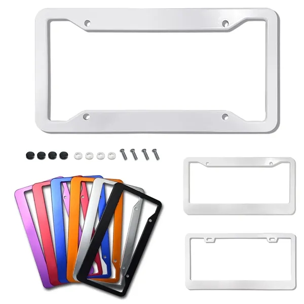 Aluminum License Plate Frame - Aluminum License Plate Frame - Image 1 of 1