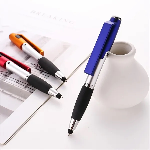 Foldable 4 1n 1 Ballpoint Pen - Foldable 4 1n 1 Ballpoint Pen - Image 1 of 3