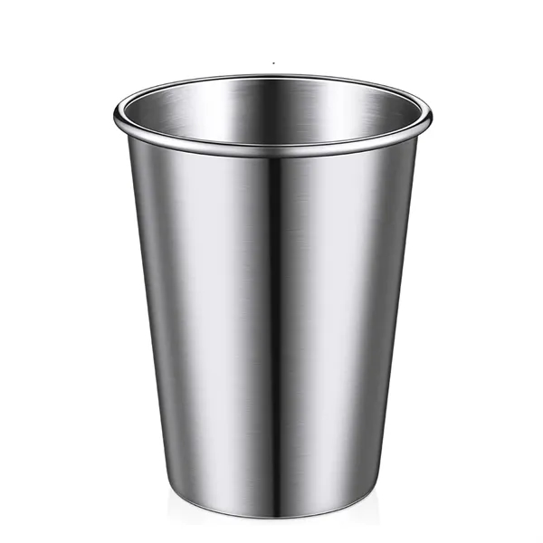 12OZ Stainless Steel Pint Cup Tumbler - 12OZ Stainless Steel Pint Cup Tumbler - Image 1 of 1