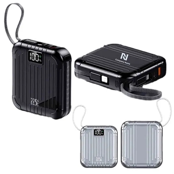 10000mAh Mini Portable Power Bank - 10000mAh Mini Portable Power Bank - Image 0 of 3