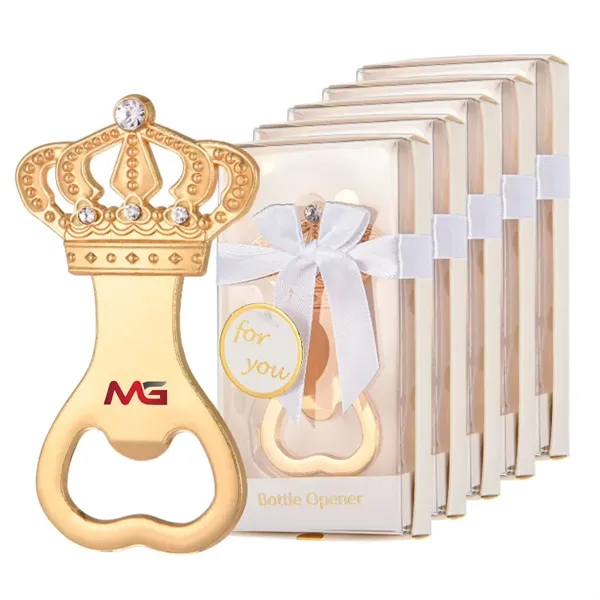 Gold Crown Bottle Opener - Gold Crown Bottle Opener - Image 0 of 4