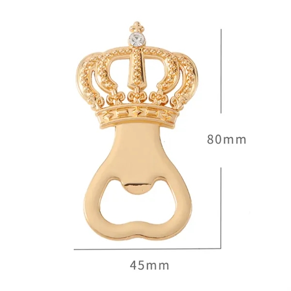 Gold Crown Bottle Opener - Gold Crown Bottle Opener - Image 1 of 4