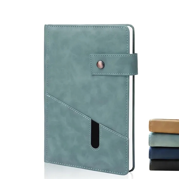 Hardcover A5 Leather Journal Notebook - Hardcover A5 Leather Journal Notebook - Image 0 of 5