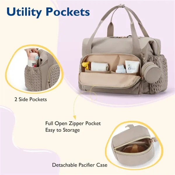 Large Capacity Travel Diaper Bags - Large Capacity Travel Diaper Bags - Image 2 of 5