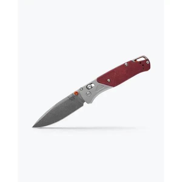 Bugout® Grey/Redstone Aluminum & Richlite Knife - Bugout® Grey/Redstone Aluminum & Richlite Knife - Image 1 of 7