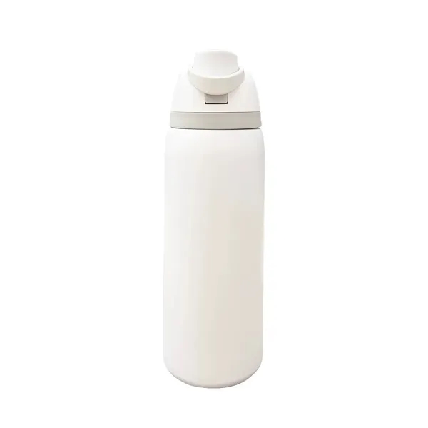 Insulated Stainless Steel Water Bottle with Straw - Insulated Stainless Steel Water Bottle with Straw - Image 5 of 13