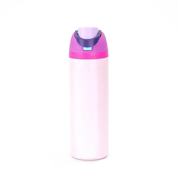 Insulated Stainless Steel Water Bottle with Straw - Insulated Stainless Steel Water Bottle with Straw - Image 8 of 13
