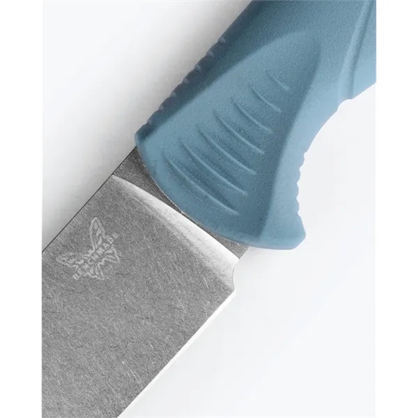 Fishcrafter™ Depth Blue Santoprene® 9" Trailing Point Knife - Fishcrafter™ Depth Blue Santoprene® 9" Trailing Point Knife - Image 7 of 7