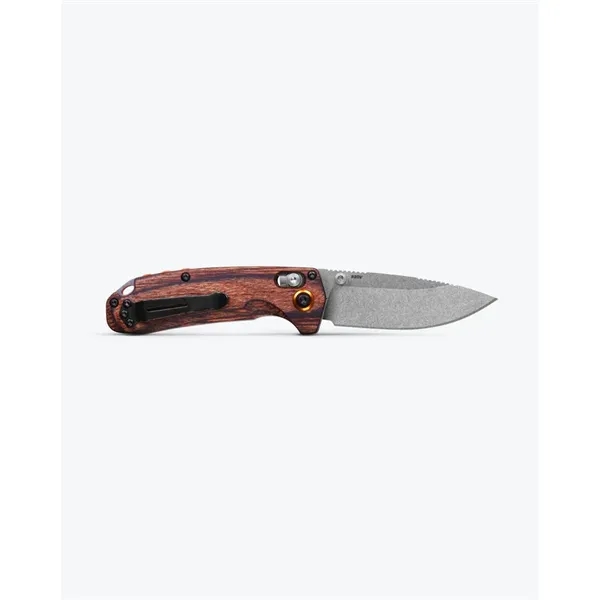 North Fork Stabilized Wood Drop-Point Knife - North Fork Stabilized Wood Drop-Point Knife - Image 2 of 4