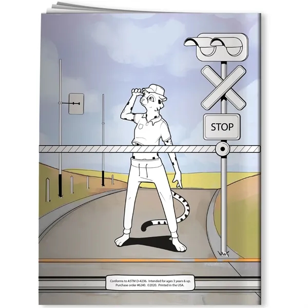Coloring Book - Train Safety - Coloring Book - Train Safety - Image 1 of 2