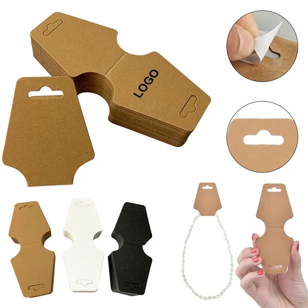 Display Cards Jewelry Hanging Kraft Paper Tags - Display Cards Jewelry Hanging Kraft Paper Tags - Image 0 of 3