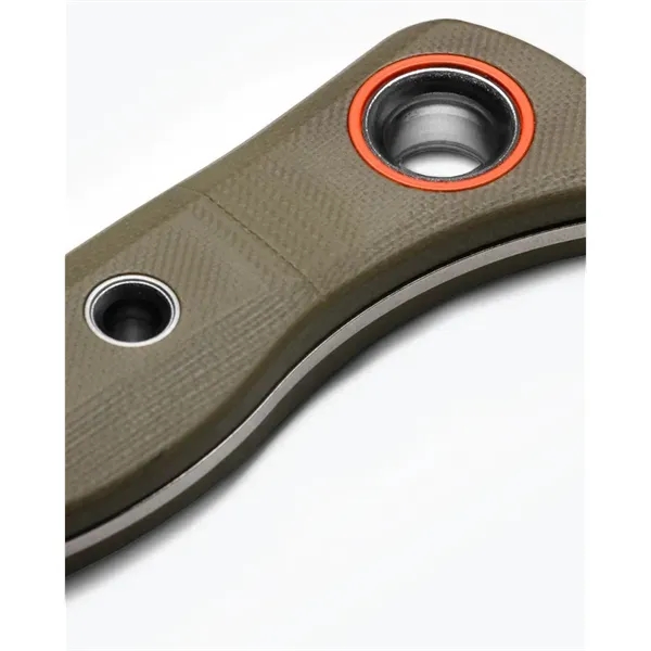 Meatcrafter® OD Green G10 6" Trailing Point Knife - Meatcrafter® OD Green G10 6" Trailing Point Knife - Image 2 of 4
