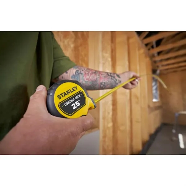 25 ft. Stanley Tools® Control-Lock™ Tape Measure - 25 ft. Stanley Tools® Control-Lock™ Tape Measure - Image 5 of 8