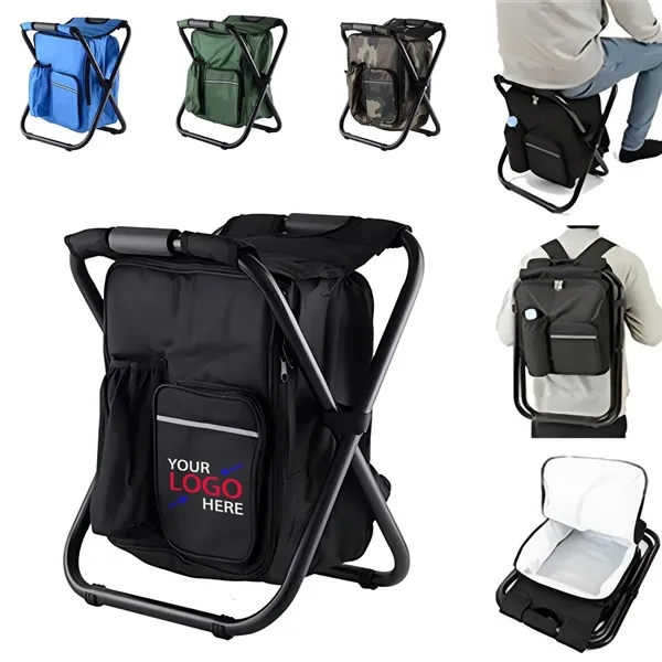 3 in 1 Folding Chair Cooler Backpack - 3 in 1 Folding Chair Cooler Backpack - Image 0 of 4