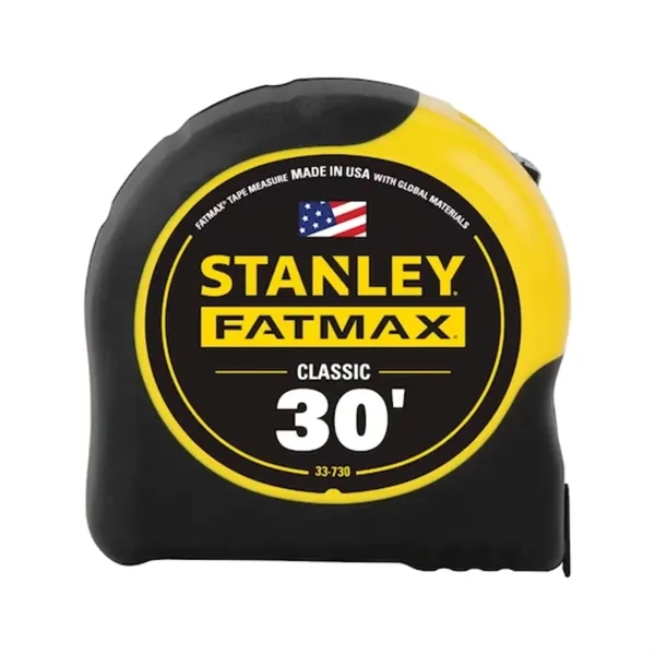 30 ft. Stanley Tools® USA-Made FatMax® Classic Tape Measure - 30 ft. Stanley Tools® USA-Made FatMax® Classic Tape Measure - Image 1 of 3