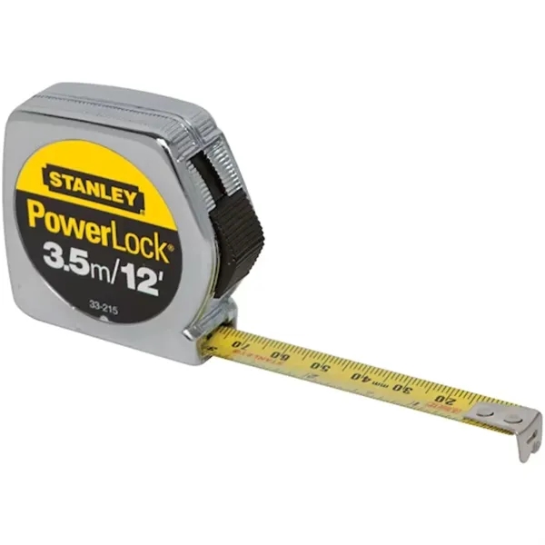 3.5M/12 ft. Stanley Tools® PowerLock® Tape Measure - 3.5M/12 ft. Stanley Tools® PowerLock® Tape Measure - Image 2 of 2
