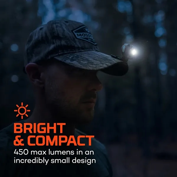 NEBO® MYCRO 450 RECHARGEABLE HEADLAMP MOSSY OAK CAMOUFLAGE - NEBO® MYCRO 450 RECHARGEABLE HEADLAMP MOSSY OAK CAMOUFLAGE - Image 2 of 6
