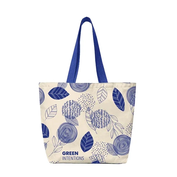 14 Oz. Recycled Canvas Tote Bag - 14 Oz. Recycled Canvas Tote Bag - Image 3 of 8