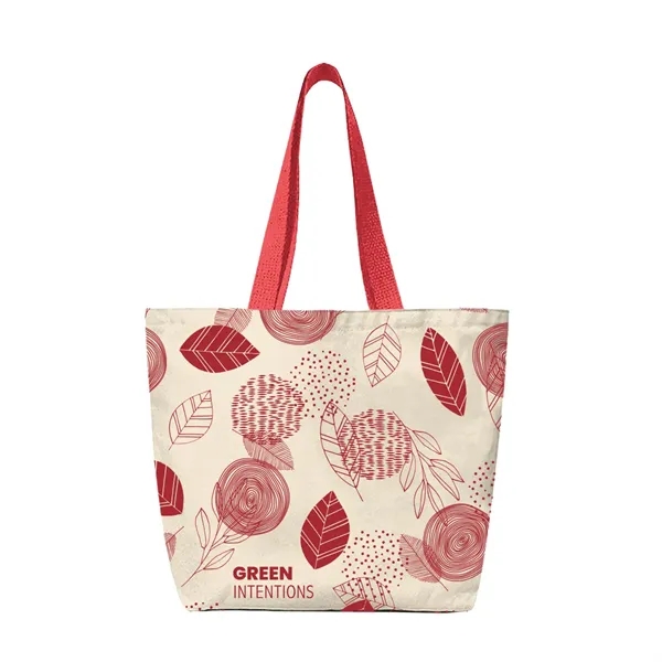 14 Oz. Recycled Canvas Tote Bag - 14 Oz. Recycled Canvas Tote Bag - Image 6 of 8