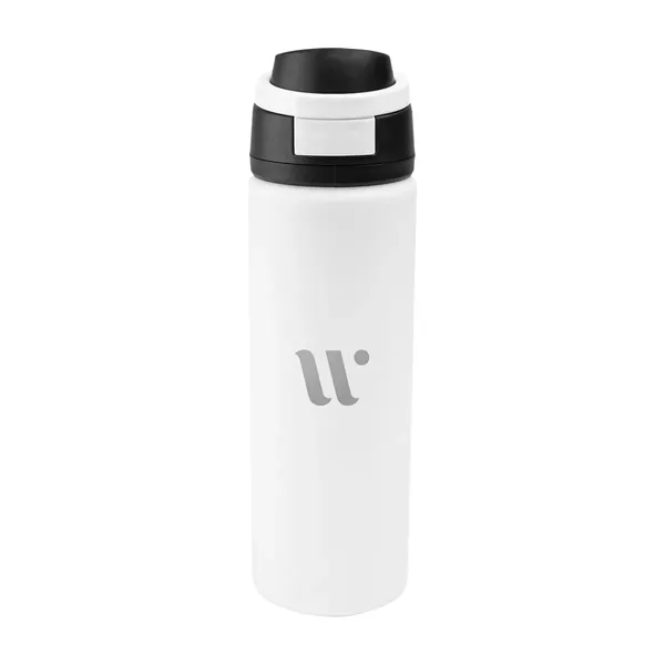 32 Oz. Pop Sip Recycled Single Wall Stainless Steel Bottle - 32 Oz. Pop Sip Recycled Single Wall Stainless Steel Bottle - Image 13 of 25
