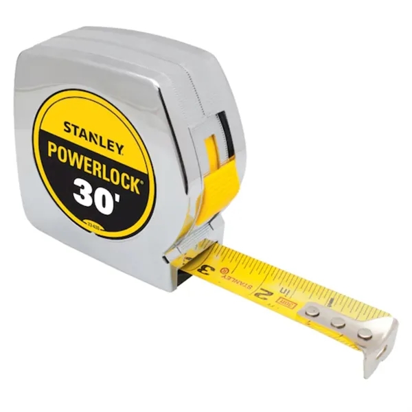 30 ft. Stanley Tools® USA-Made PowerLock® Tape Measure - 30 ft. Stanley Tools® USA-Made PowerLock® Tape Measure - Image 2 of 2