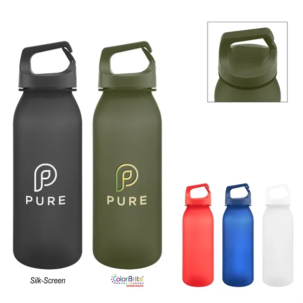 20 Oz. Brooke rPET Bottle With Easy Carry Handle - 20 Oz. Brooke rPET Bottle With Easy Carry Handle - Image 0 of 15