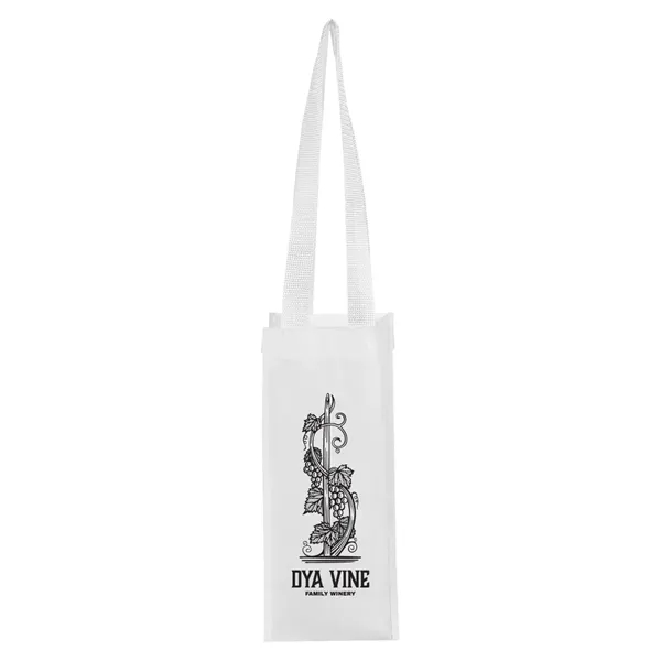 Venice rPET Non-Woven Laminated Wine Bag - Venice rPET Non-Woven Laminated Wine Bag - Image 2 of 2