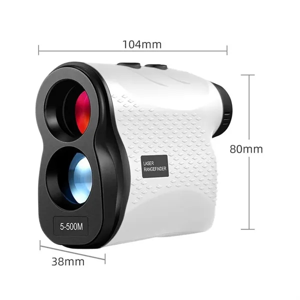 Golf Laser Rangefinder 550 Yards Telescope 6X Magnification - Golf Laser Rangefinder 550 Yards Telescope 6X Magnification - Image 4 of 5
