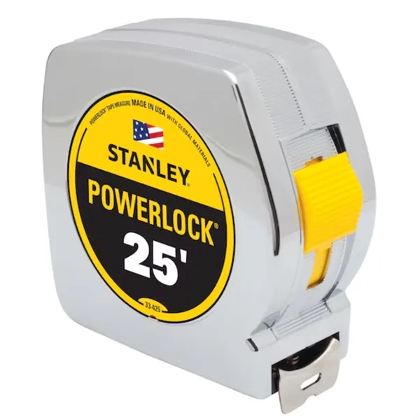 25 ft. Stanley Tools® USA-Made PowerLock® Tape Measure - 25 ft. Stanley Tools® USA-Made PowerLock® Tape Measure - Image 2 of 6