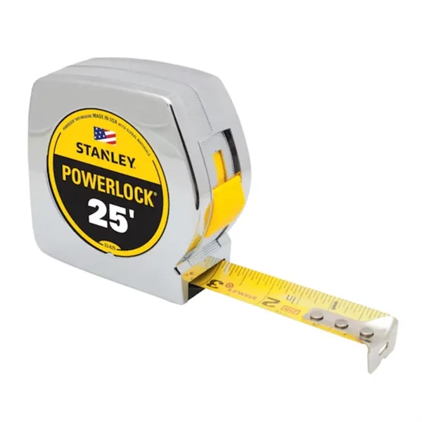 25 ft. Stanley Tools® USA-Made PowerLock® Tape Measure - 25 ft. Stanley Tools® USA-Made PowerLock® Tape Measure - Image 3 of 6