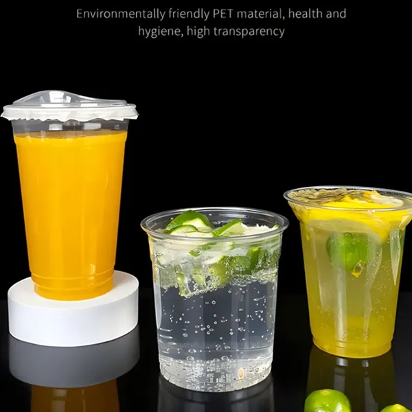 Stock Clear Cold Drink Cup Customizable Size For Coffee - Stock Clear Cold Drink Cup Customizable Size For Coffee - Image 2 of 8