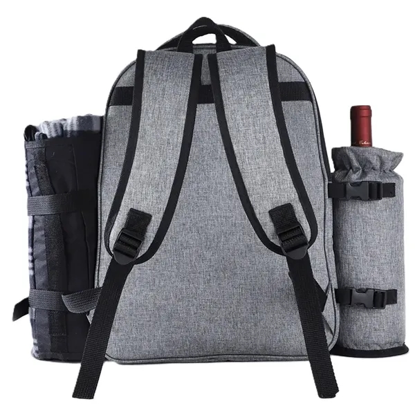 Picnic Backpack  With Blanket - Picnic Backpack  With Blanket - Image 1 of 2