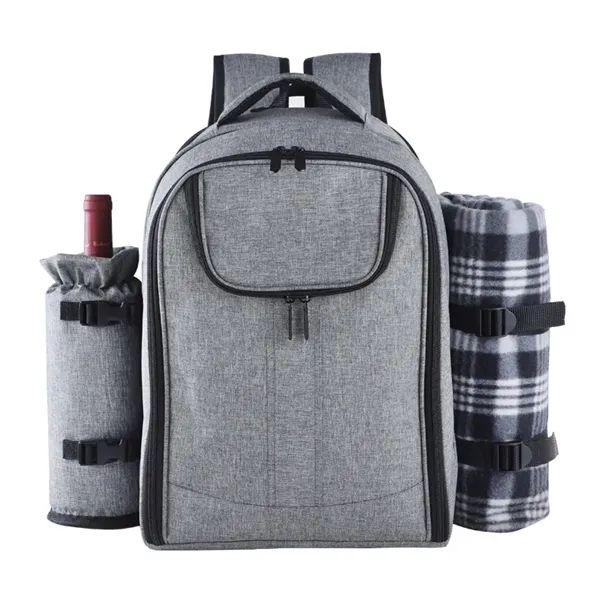 Picnic Backpack  With Blanket - Picnic Backpack  With Blanket - Image 0 of 2