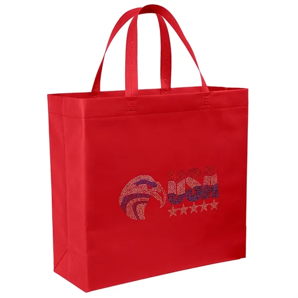 Patriot™- USA Made Non-Woven Tote - Sparkle - Patriot™- USA Made Non-Woven Tote - Sparkle - Image 0 of 25