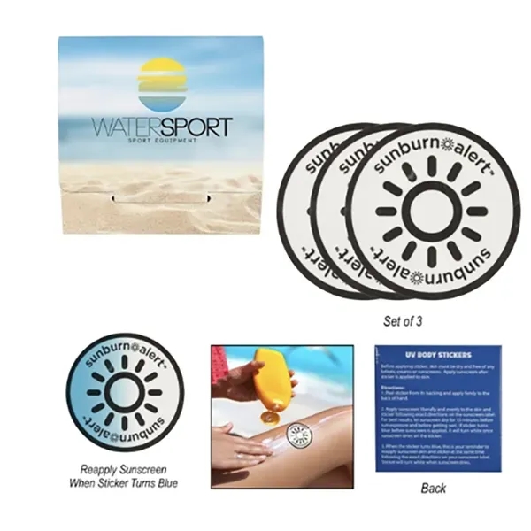 1 Count/Bag Sunburn Alert Sticker - 1 Count/Bag Sunburn Alert Sticker - Image 3 of 4
