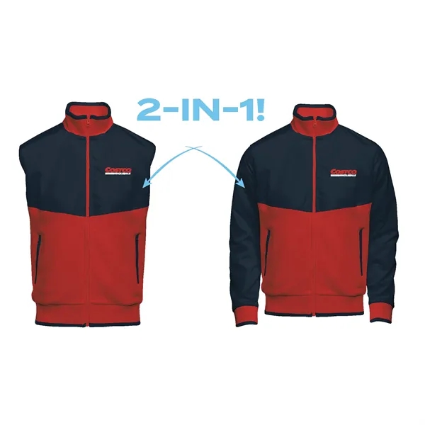 Build Your Own 2-in-1 Hybrid Track Jacket & Vest - Build Your Own 2-in-1 Hybrid Track Jacket & Vest - Image 0 of 3