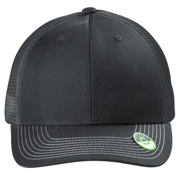 Port Authority® Eco Snapback Trucker Cap - Port Authority® Eco Snapback Trucker Cap - Image 4 of 7