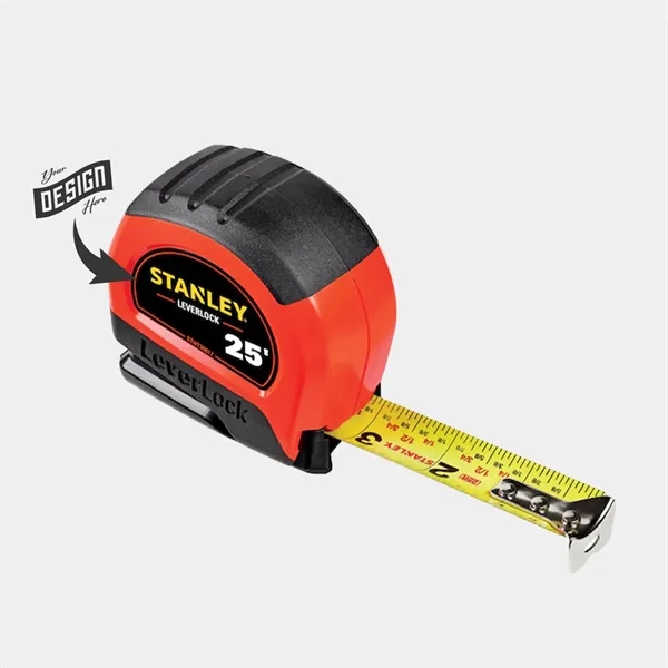 25 ft. Stanley Tools® USA-Made High-Visibility LEVERLOCK® - 25 ft. Stanley Tools® USA-Made High-Visibility LEVERLOCK® - Image 0 of 6