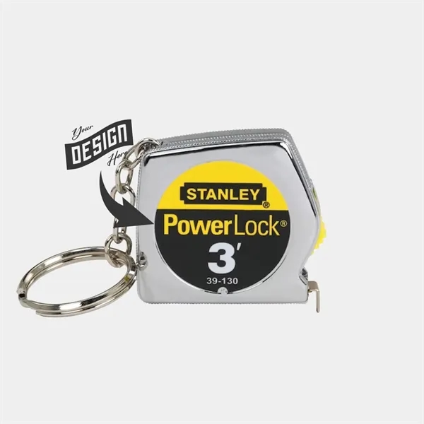 3 ft. Stanley Tools® PowerLock® Keychain Tape Measure - 3 ft. Stanley Tools® PowerLock® Keychain Tape Measure - Image 0 of 1