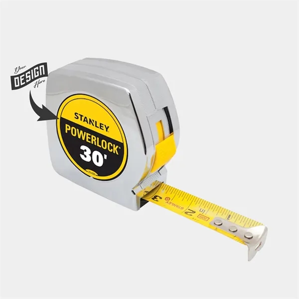 30 ft. Stanley Tools® USA-Made PowerLock® Tape Measure - 30 ft. Stanley Tools® USA-Made PowerLock® Tape Measure - Image 0 of 2