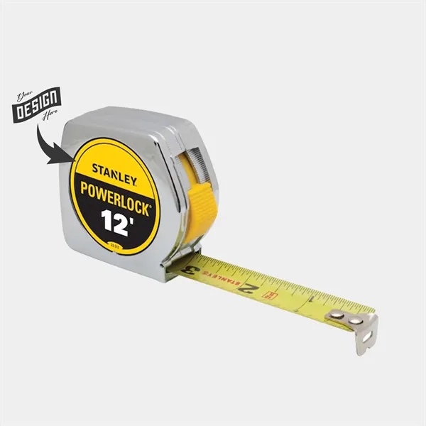 12 ft. Stanley Tools® PowerLock® Tape Measure - 12 ft. Stanley Tools® PowerLock® Tape Measure - Image 0 of 4