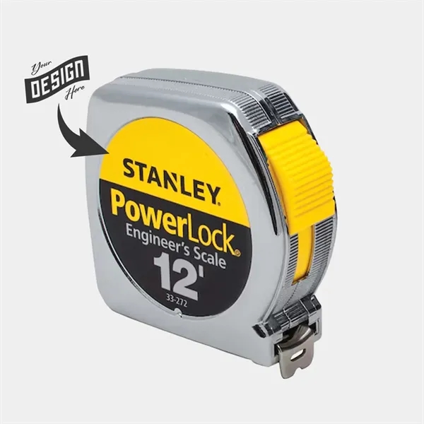 12 ft. Stanley Tools® PowerLock® Engineer's Tape Measurement - 12 ft. Stanley Tools® PowerLock® Engineer's Tape Measurement - Image 0 of 4