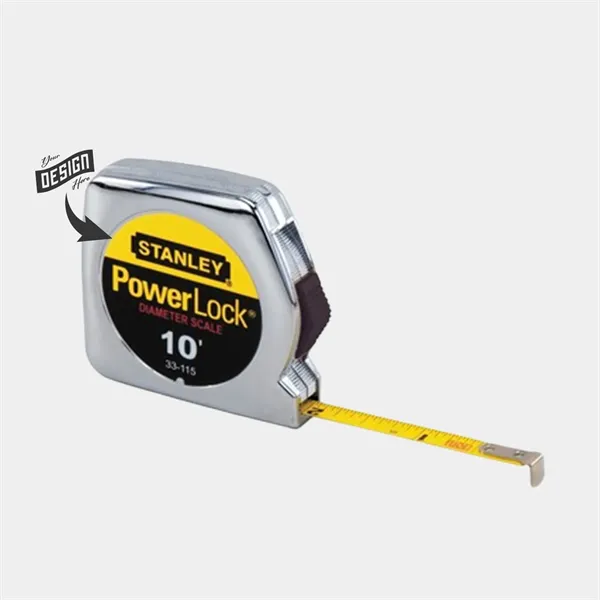 10 ft. Stanley Tools® PowerLock® Pocket Tape Measure - 10 ft. Stanley Tools® PowerLock® Pocket Tape Measure - Image 0 of 1