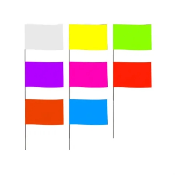 Marking Flags,Writable 5.5x3.9x18.9 Inch - Marking Flags,Writable 5.5x3.9x18.9 Inch - Image 2 of 2