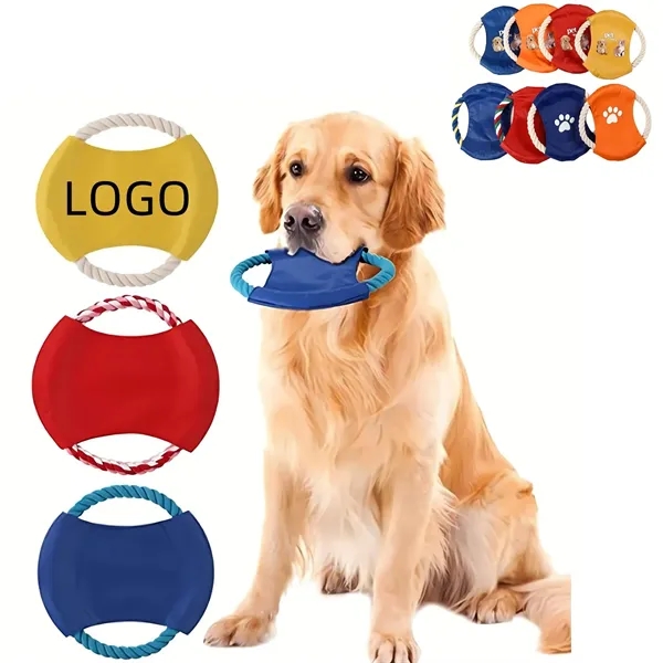 Pet Cotton Rope Frisbee - Pet Cotton Rope Frisbee - Image 0 of 5