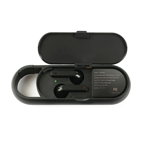 Sync Truly Wireless Earbuds and Bluetooth® Speaker Set - Sync Truly Wireless Earbuds and Bluetooth® Speaker Set - Image 1 of 2